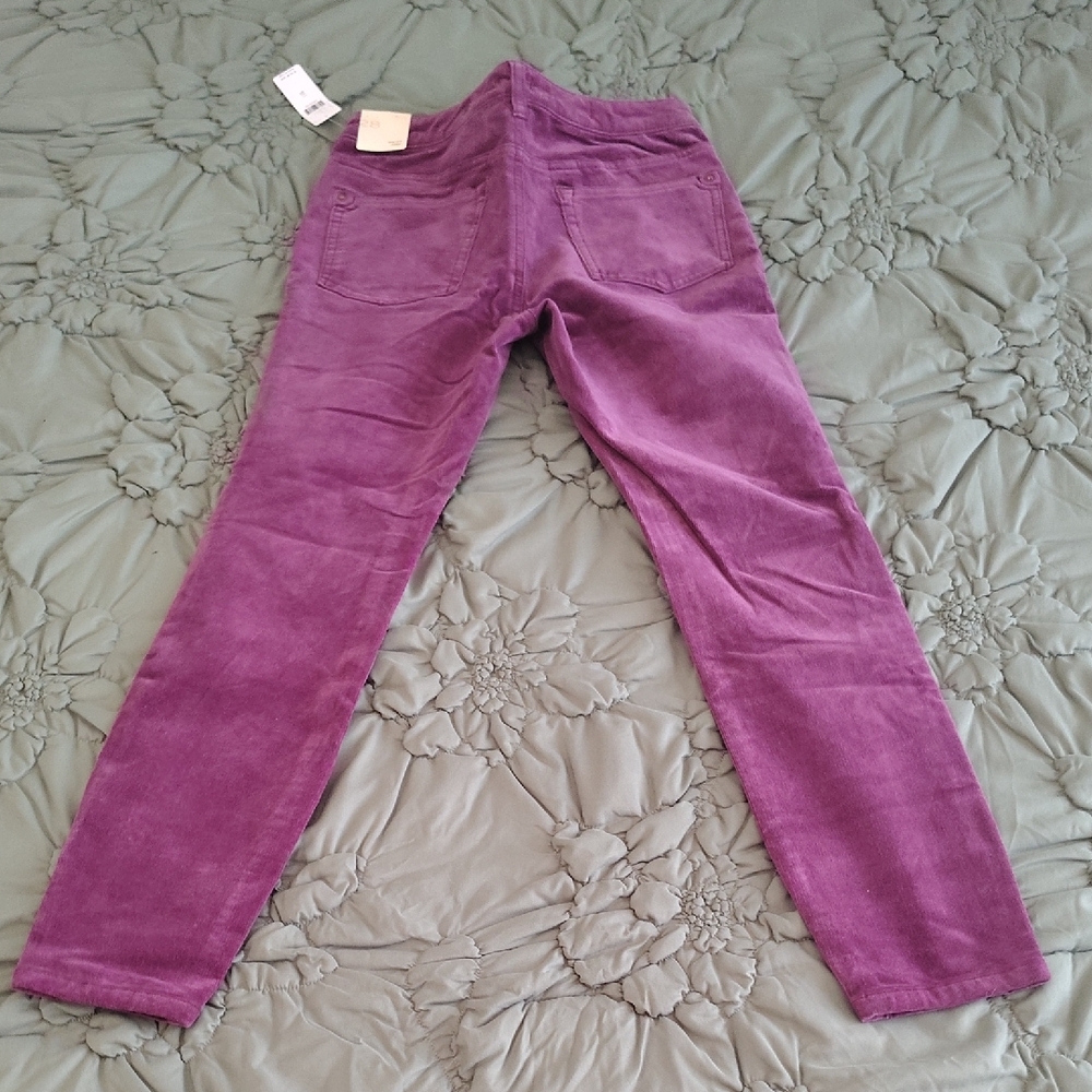 Pilcro Women's Rich Purple Skinny Jeans - Picture 8 of 8